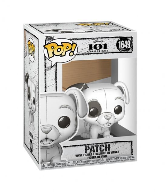 FUNKO POP DISNEY:101 DALAMATIANS - VINYL FIGURE 1649 PATCH (SKETCHED) 9CM