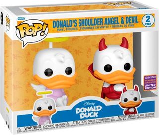FUNKO POP Disney Donald Duck 2-Pack Donald Angel & Devil - Limited Edition*