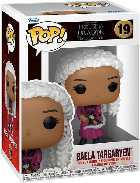 FUNKO POP GAME OF THRONES: HOUSE OF THE DRAGON - VINYL FIGURE 19 BAELA TARGARYE…