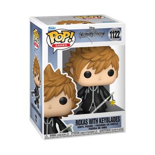 FUNKO POP GAMING: KINGDOM HEARTS - VINYL FIGURE 1122 ROXAS WITH KEYBLADES 9CM