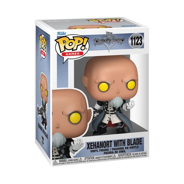 FUNKO POP GAMING: KINGDOM HEARTS - VINYL FIGURE 1123 XEHANORT WITHBLADE 9CM