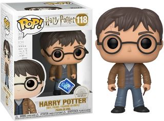 FUNKO POP HARRY POTTER - VINYL FIGURE 118 HARRY W/2 WANDS 9CM