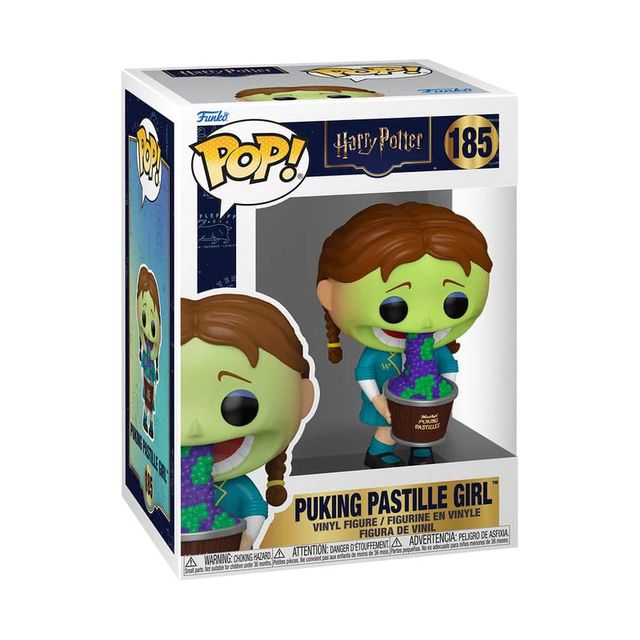 FUNKO POP HARRY POTTER - VINYL FIGURE 185 PUKING PASTILLE GIRL 9CM
