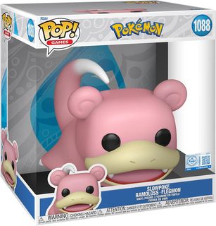 FUNKO POP JUMBO POKEMON - VINYL FIGURE 1088 SLOWPOKE 25CM