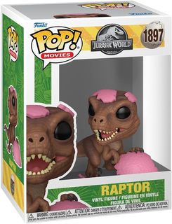 FUNKO POP JURASSIC PARK - VINYL FIGURE 1897 RAPTOR 9CM