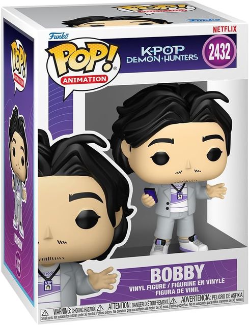 FUNKO POP K-POP DEMON HUNTERS - VINYL FIGURE 2432 BOBBY 9CM