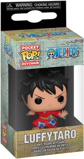 FUNKO POP KEYCHAIN ONE PIECE - VINYL FIGURE LUFFY IN KIMONO 4CM