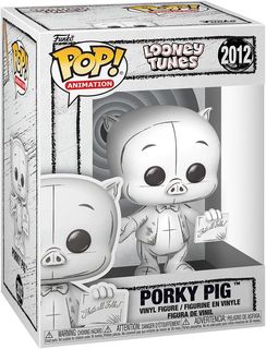FUNKO POP LOONEY TUNES - VINYL FIGURE 2012 PORKY PIG (SKETCHED) 9CM 31/03/2026