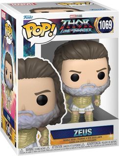 FUNKO POP MARVEL - THOR: LOVE & THUNDER - VINYL FIGURE 1069 ZEUS 9CM*