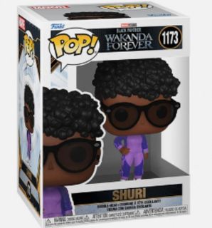 FUNKO POP MARVEL: BLACK PANTHER WAKANDA FOREVER - VINYL FIGURE 1173 SHURI 9CM*