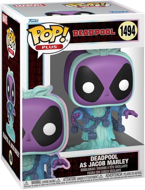 FUNKO POP MARVEL: DEADPOOL - LITERARY CLASSIC - PLUS VINYL FIGURE 1494 DEADPOOL…