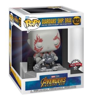 FUNKO POP MARVEL: GUARDIANS OF THE GALAXY - VINYL FIGURE 1023 DELUXE SHIP DRAX …