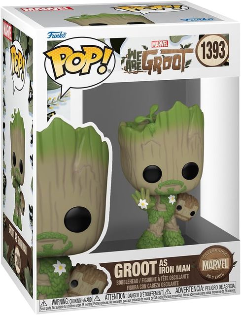FUNKO POP MARVEL: WE ARE GROOT - VINYL FIGURE 1393 IRON MAN 9CM