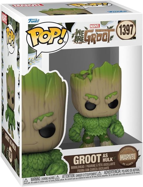 FUNKO POP MARVEL: WE ARE GROOT - VINYL FIGURE 1397 HULK 9CM