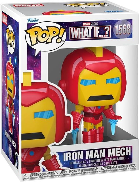 FUNKO POP MARVEL: WHAT IF...? - VINYL FIGURE 1568 IRON MAN MECH 9CM
