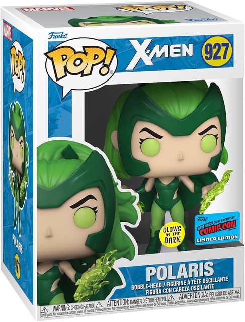 FUNKO POP MARVEL: X-MEN - POP FUNKO VINYL FIGURE 927 POLARIS (GW) NYCC/FALL CON…
