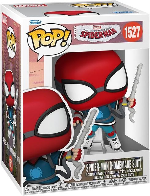 FUNKO POP MARVEL: YOUR FRIENDLY NEIGHBORHOOD SPIDER-MAN - VINYL FIGURE 1527 PRO…
