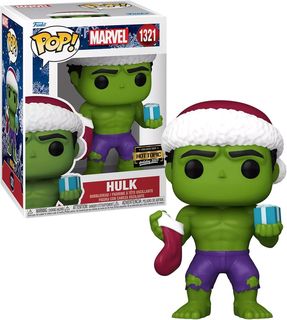 FUNKO POP MARVEL:HOLIDAY - VINYL FIGURE 1321 HULK (EXC) 9CM