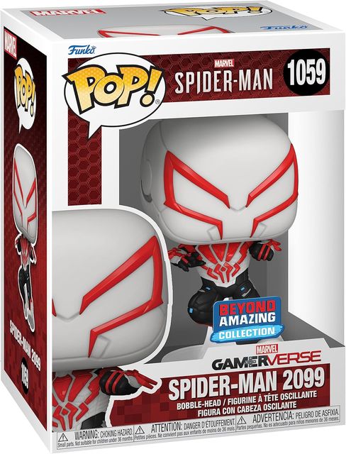 FUNKO POP MARVEL:SPIDERMAN GAMERVERSE - VINYL FIGURE 1059 SPIDER-MAN 2099 9CM