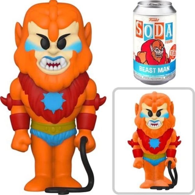FUNKO POP MASTERS OF THE UNIVERSE - 58301 FUNKO VINYL SODA BEASTMAN PACK 6PZ W/…