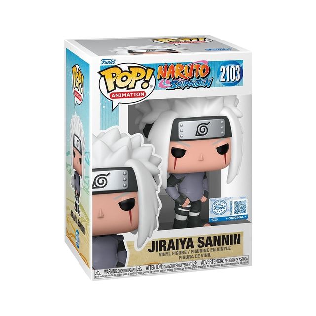 FUNKO POP NARUTO SHIPPUDEN - VINYL FIGURE 2103 JIRAIYA SANNIN 9CM