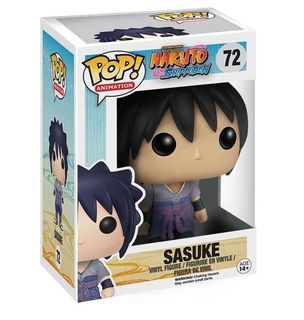 FUNKO POP NARUTO SHIPPUDEN - VINYL FIGURE 72 SASUKE 10CM