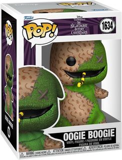 FUNKO POP NIGHTMARE BEFORE CHRISTMAS - VINYL FIGURE 1634 OOGIE BOOGIE (PATCHWOR…