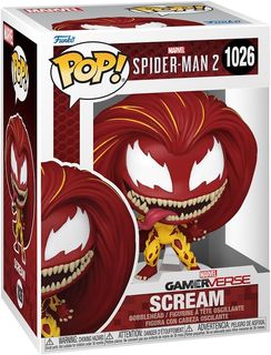 FUNKO POP PLAYSTATION - SPIDER-MAN 2 - VINYL FIGURE 1026 SCREAM 9CM