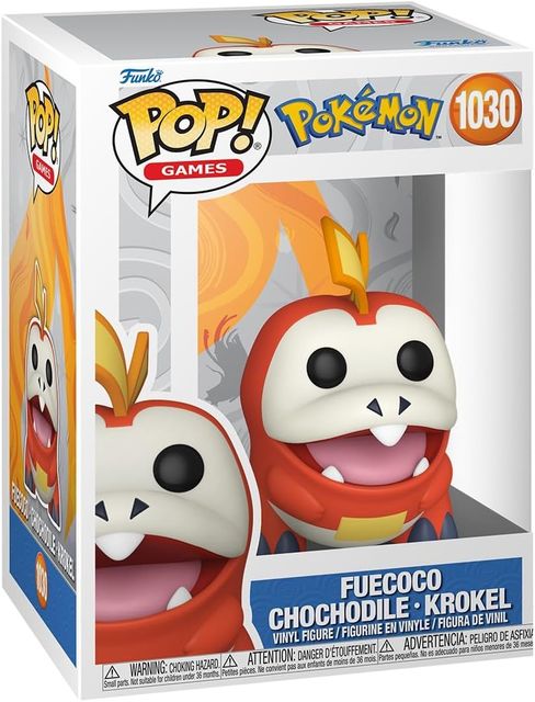 FUNKO POP POKEMON - VINYL FIGURE 1030 FUECOCO 9CM