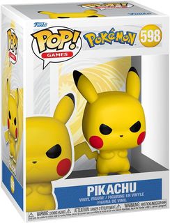 FUNKO POP POKEMON - VINYL FIGURE 598 GRUMPY PIKACHU (EMEA) 9CM