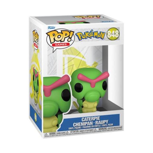 FUNKO POP POKEMON - VINYL FIGURE 848 CATERPIE 9CM