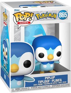 FUNKO POP POKEMON - VINYL FIGURE 865 PIPLUP (EMEA) 9CM