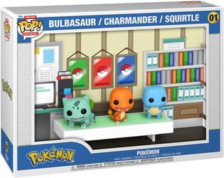 FUNKO POP POKEMON - VINYL FIGURE MOMENT DELUXE VINYL FIGURE 01 STARTERS
