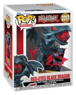 FUNKO POP PREMIUM YU-GI-OH! - VINYL FIGURE 2317 RED-EYES BLACK DRAGON 15CM 86609