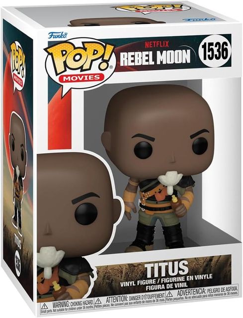 FUNKO POP REBEL MOON - VINYL FIGURE 1536 TITUS 9CM 31/12/23