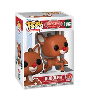 FUNKO POP RUDOLPH: LA RENNA - VINYL FIGURE1568 RUDOLPH (FLYING) 9CM