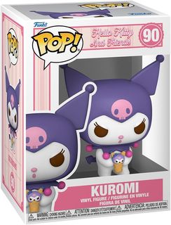 FUNKO POP SANRIO: HELLO KITTY - VINYL FIGURE 90 KUROMI 9CM