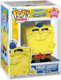FUNKO POP SPONGEBOB S5 - VINYL FIGURE 2313 SPONGEBOB SQUAREPANTS (GRINNING) 9CM…