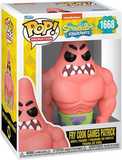 FUNKO POP SPONGEBOB: 25TH ANNIVERSARY - VINYL FIGURE 1668 PATRICK WITH MUSCLES …