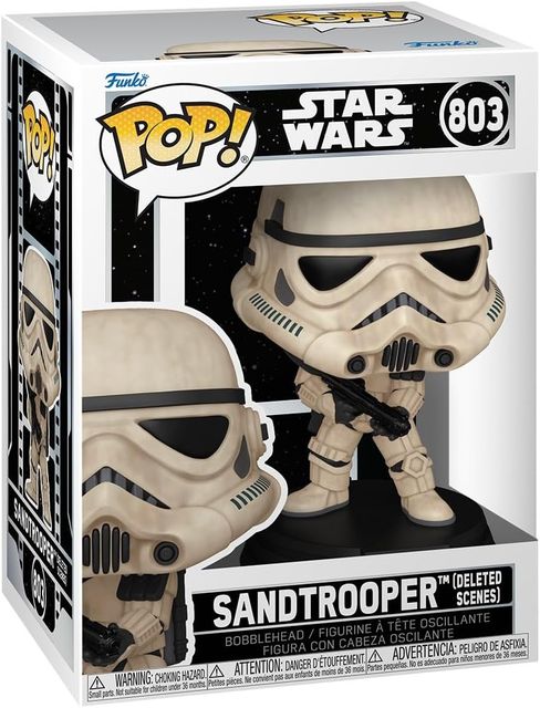 FUNKO POP STAR WARS - VINYL FIGURE 803 SANDTROOPER 9CM