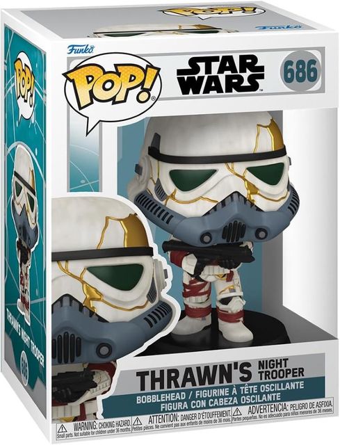 FUNKO POP STAR WARS : ASHOKA - VINYL FIGURE 686 THRAWN'S NIGHT TROOPER 9CM