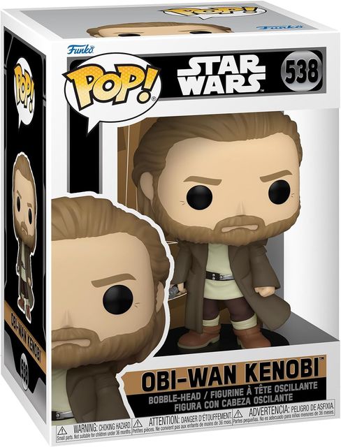 FUNKO POP STAR WARS: OBI-WAN KENOBI - VINYL FIGURE 538 OBI-WAN KENOBI 9CM