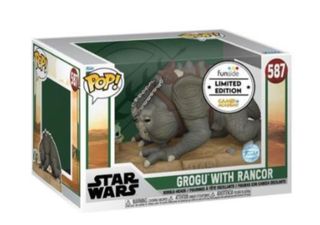 FUNKO POP STAR WARS: THE BOOK OF BOBA FETT - JUMBO VINYL FIGURE 587 RANCOR W/GR…