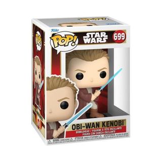 FUNKO POP STAR WARS: THE PHANTOM MENACE - VINYL FIGURE 699 OBI-WAN (YOUNG) 9CM