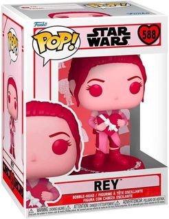 FUNKO POP STAR WARS: VALENTINES - VINYL FIGURE 588 REY 9CM