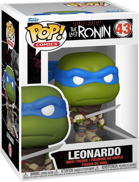 FUNKO POP TEENAGE MUTANT NINJA TURTLES: THE LAST RONIN - VINYL FIGURE 43 LEONAR…