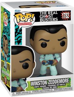 FUNKO POP THE REAL GHOSTBUSTERS - VINYL FIGURE 1782 WINSTON ZEDDEMORE 9CM