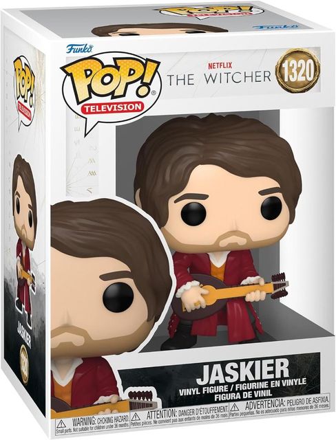 FUNKO POP THE WITCHER S2 - VINYL FIGURE 1320 JASKIER 9CM