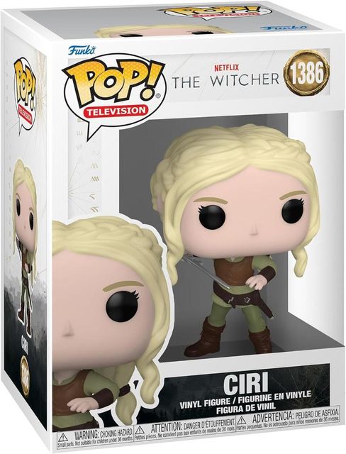 FUNKO POP THE WITCHER S2 - VINYL FIGURE 1386 CIRI 9CM
