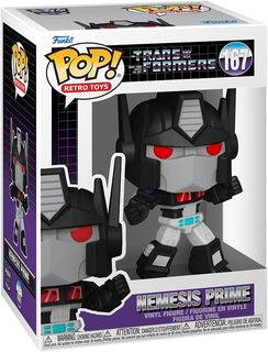 FUNKO POP TRANSFORMERS - VINYL FIGURE 167 NEMESIS PRIME 9CM